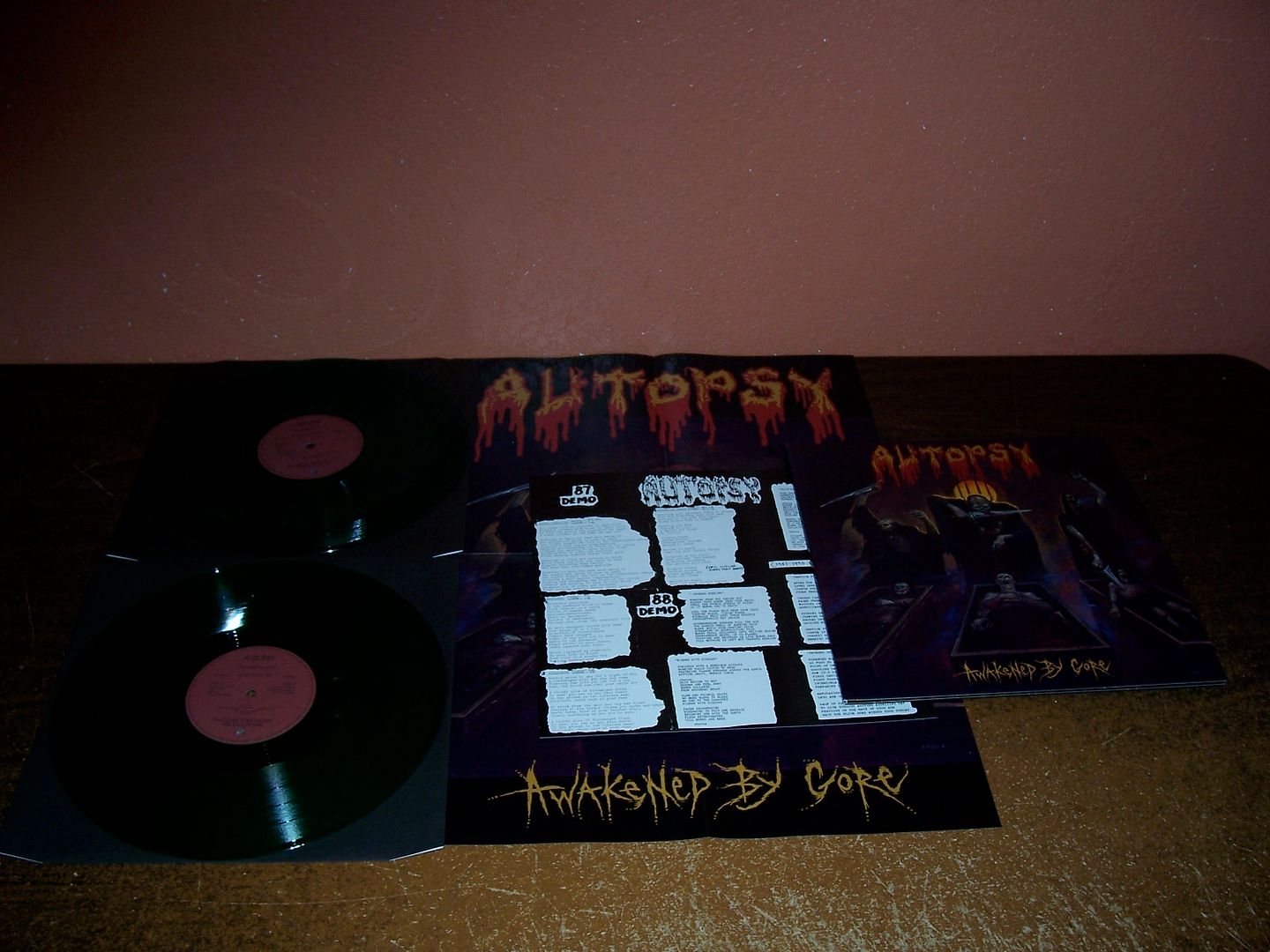 Autopsy “Awakened By Gore” Regular Edition Double LP OUT NOW